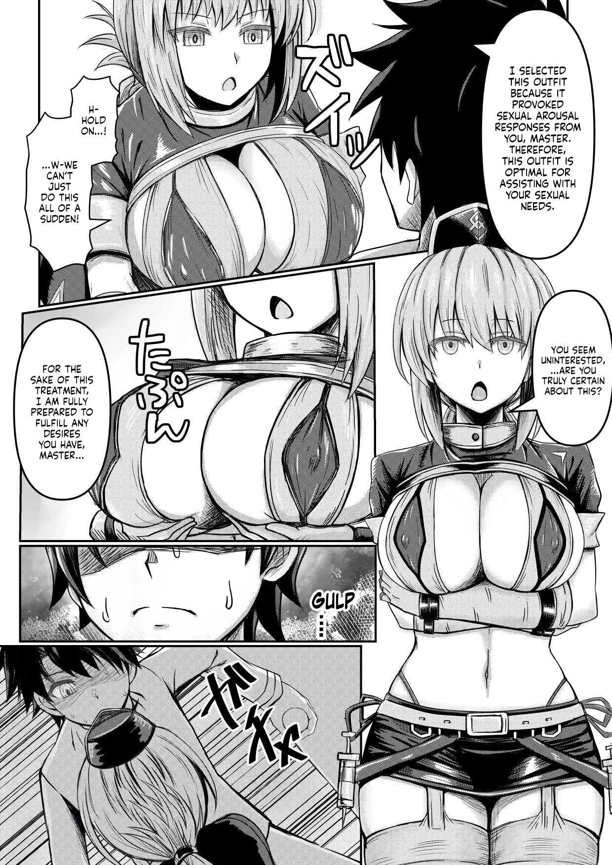 Hentai Manga Comic-A Lewd FGO Book-Read-4